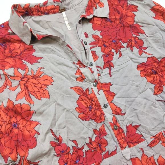 Free People Women's Size Small Shake It Floral Swing - Picture 2 of 6
